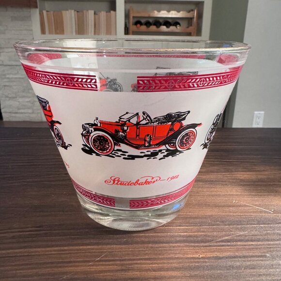 Vintage Hazel Atlas Car Barware Cady MCM - Picture 7 of 9